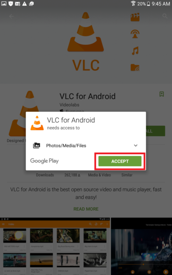 VLC Android Accept.png